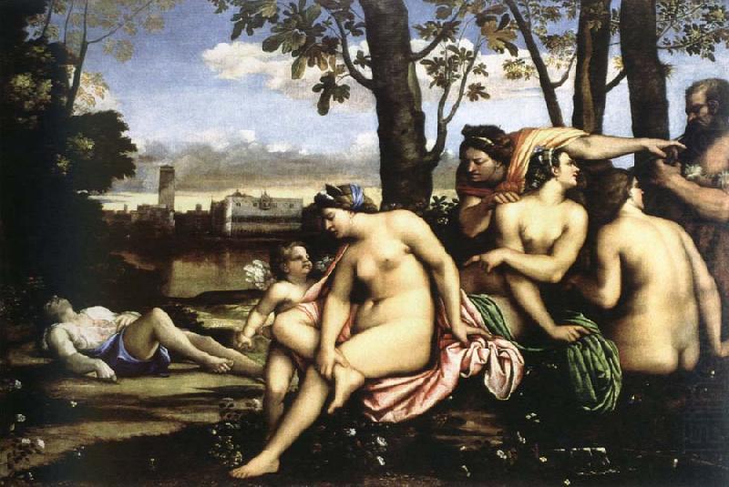 the death of adonis, Sebastiano del Piombo